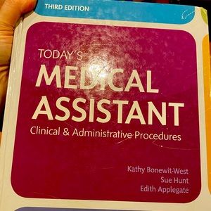 Hardcover Textbook: Today’s Medical Assistant 3rd